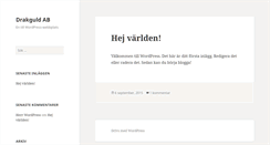 Desktop Screenshot of drakguld.se